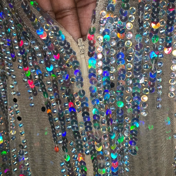 Fitted Sequin Pageant Dress - Picture 7 of 8